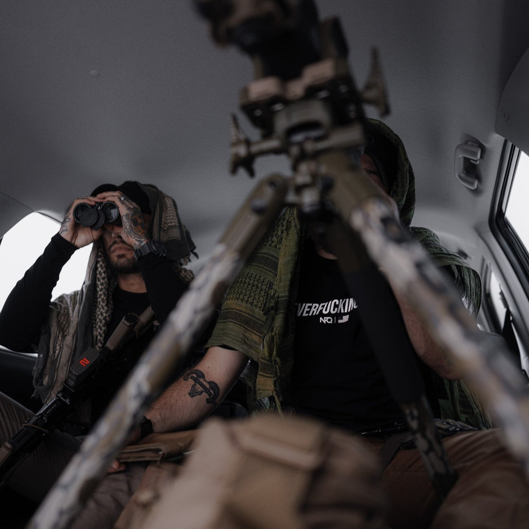 Performance Tee - NeverFuckingQuit Black/White