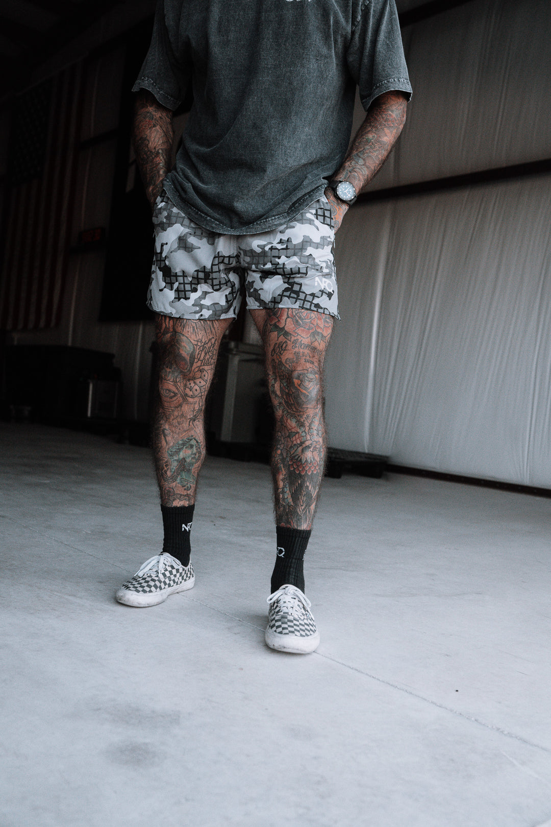 Covert Sprint Shorts - Midnight URBN CAM