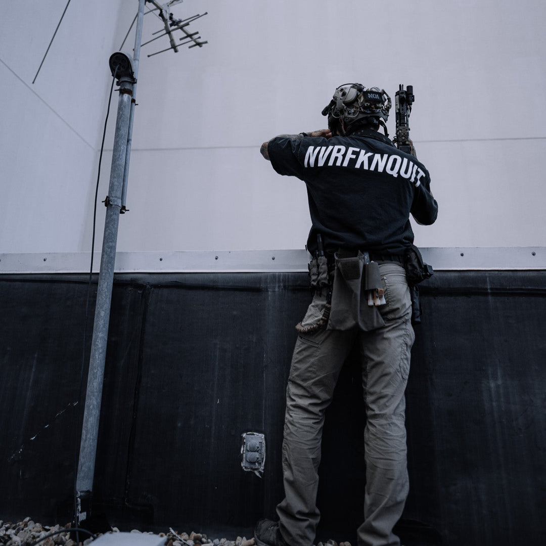 NVRFKNQUIT - Black - Oversized