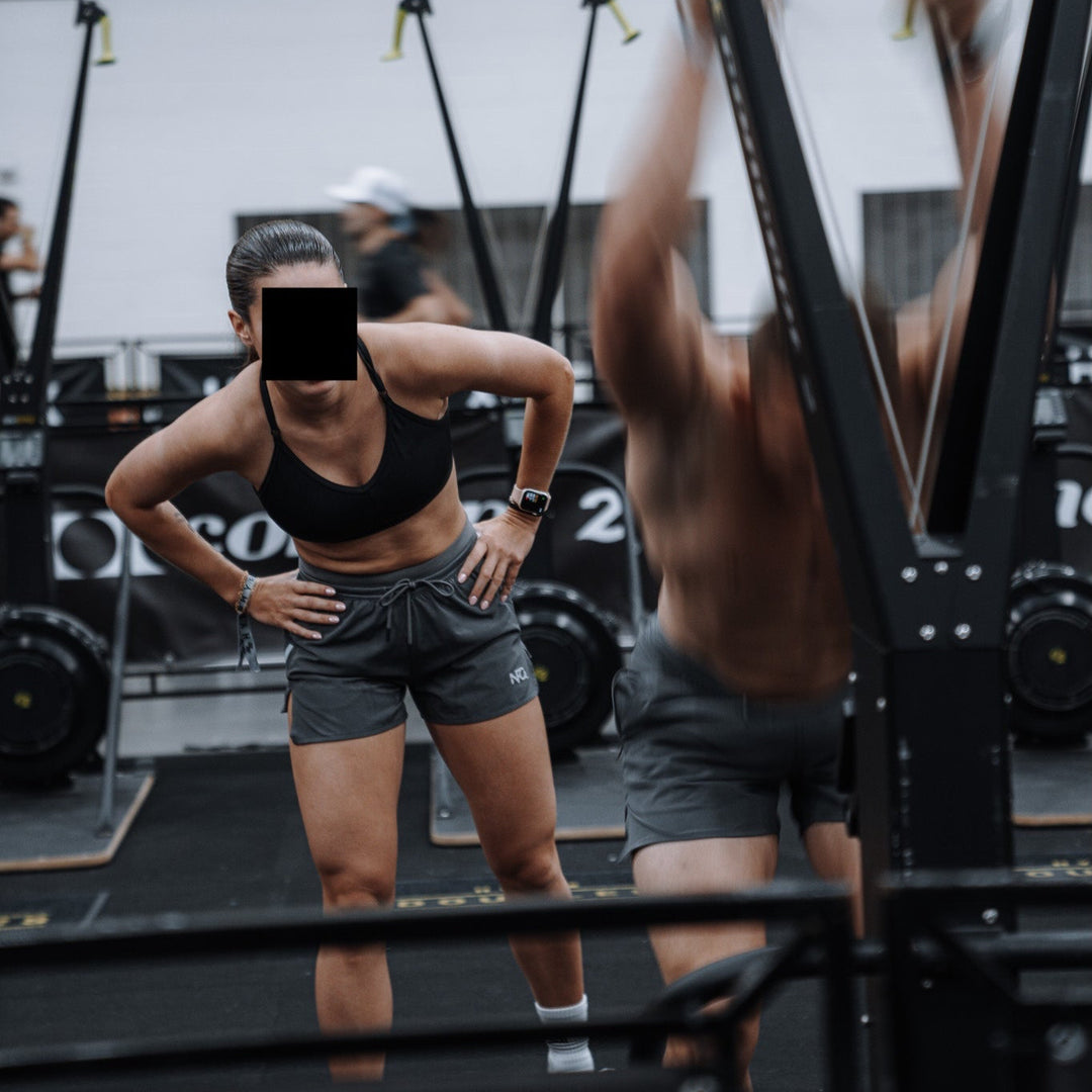 Women's Covert Sprint Shorts - Sniper Grey