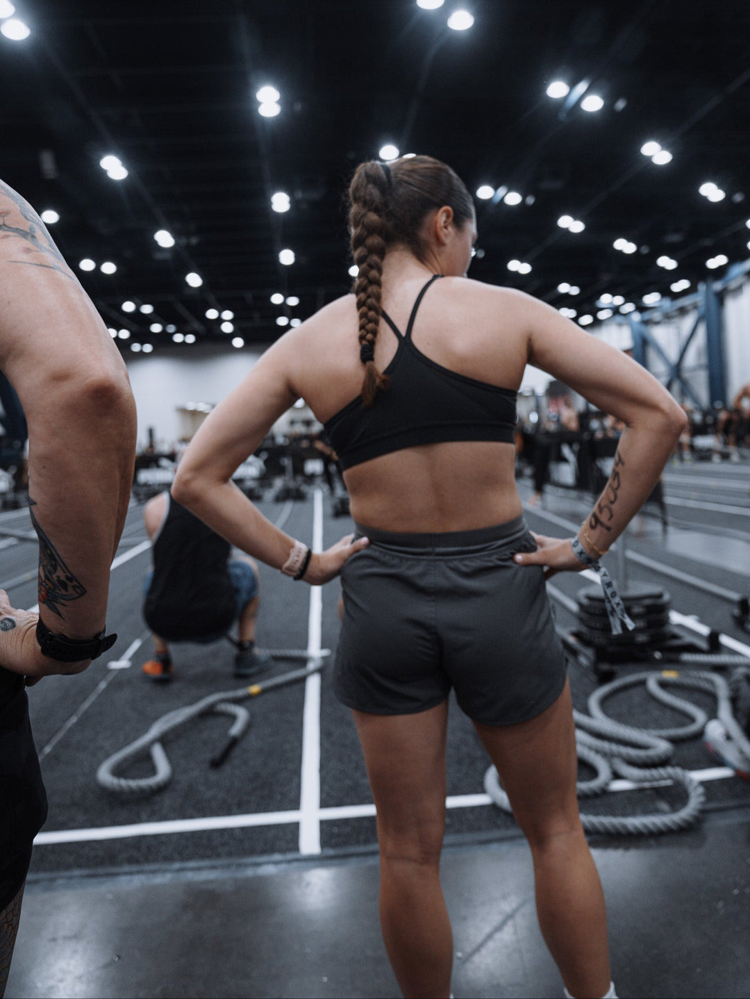 Women's Covert Sprint Shorts - Sniper Grey