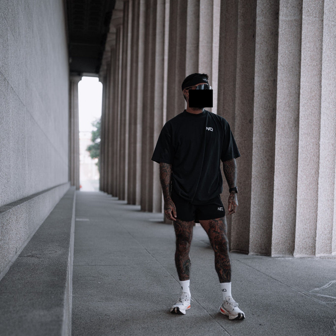 NVRFKNQUIT - Black - Oversized