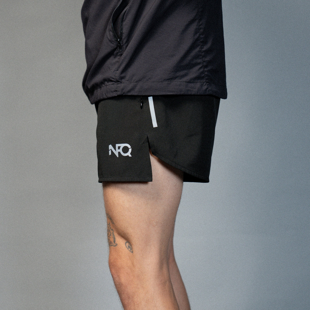 Covert Sprint Shorts - Black - War Club Collab