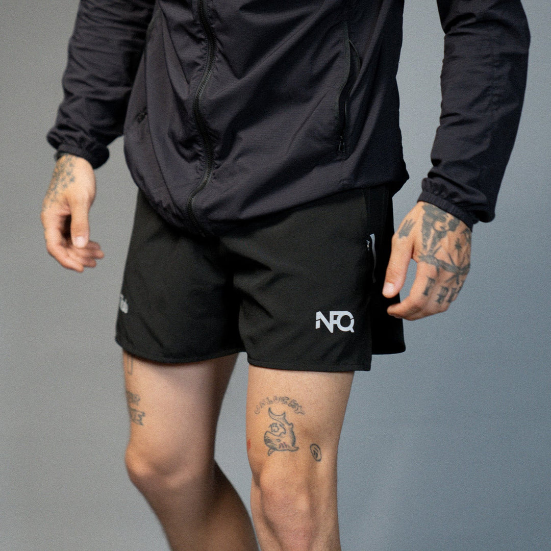 Covert Sprint Shorts - Black - War Club Collab