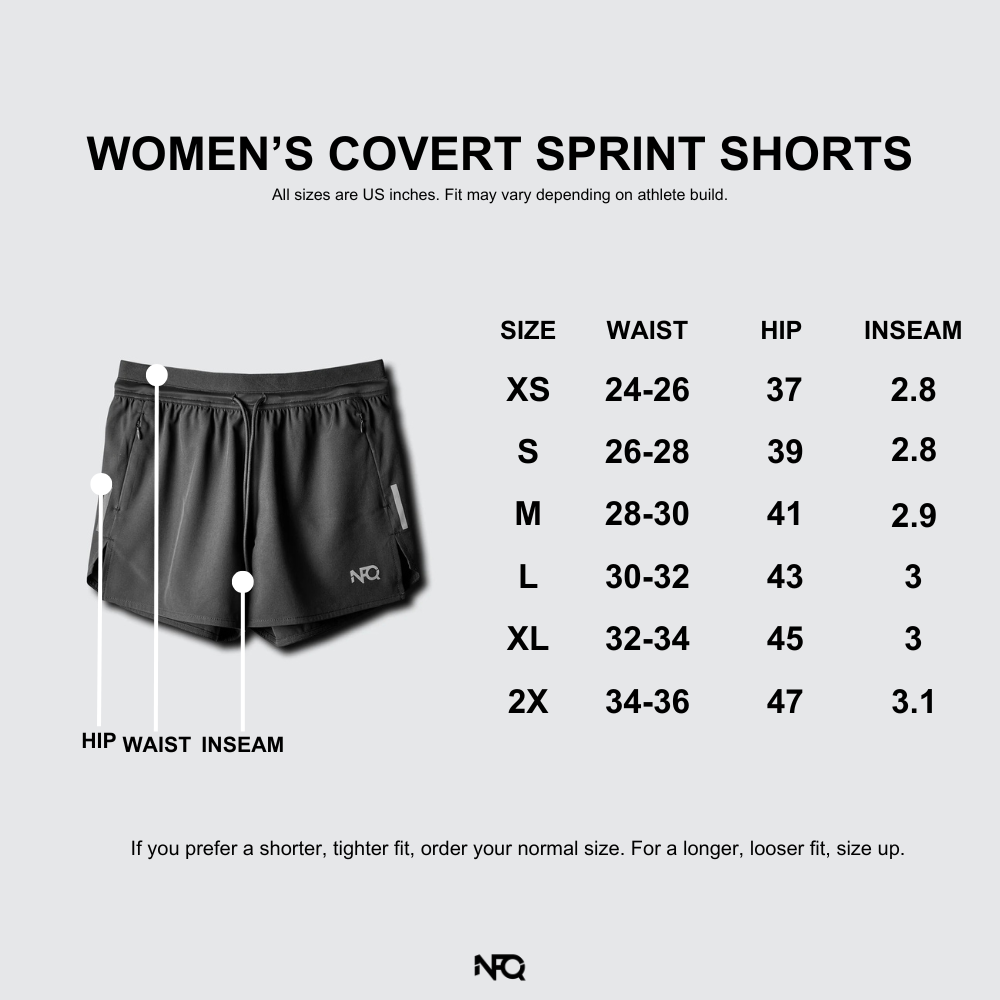 Women's Covert Sprint Shorts - 'Nam Trigerstripe