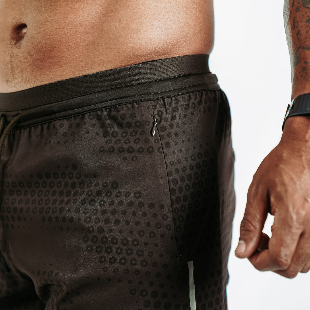 Covert Sprint Shorts - Rattlecam - Patriot Brown