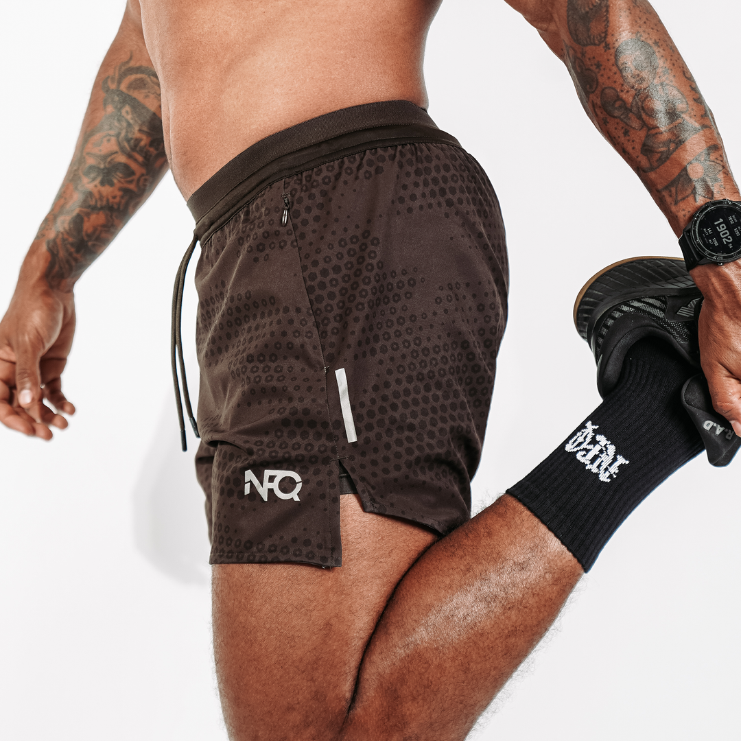 Covert Sprint Shorts - Rattlecam - Patriot Brown