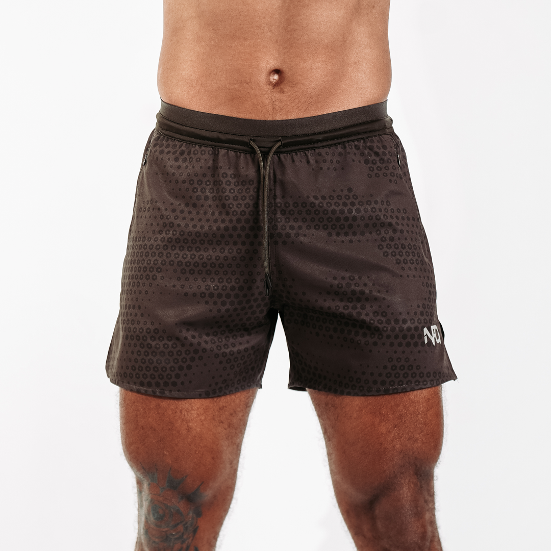 Covert Sprint Shorts - Rattlecam - Patriot Brown
