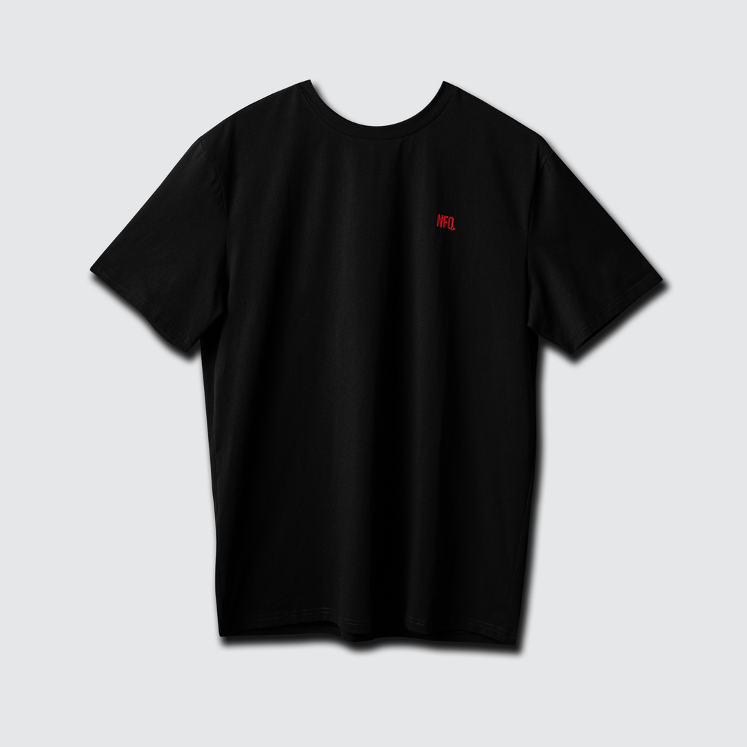 Performance Tee - ADIFFERENTBREED Black/Red