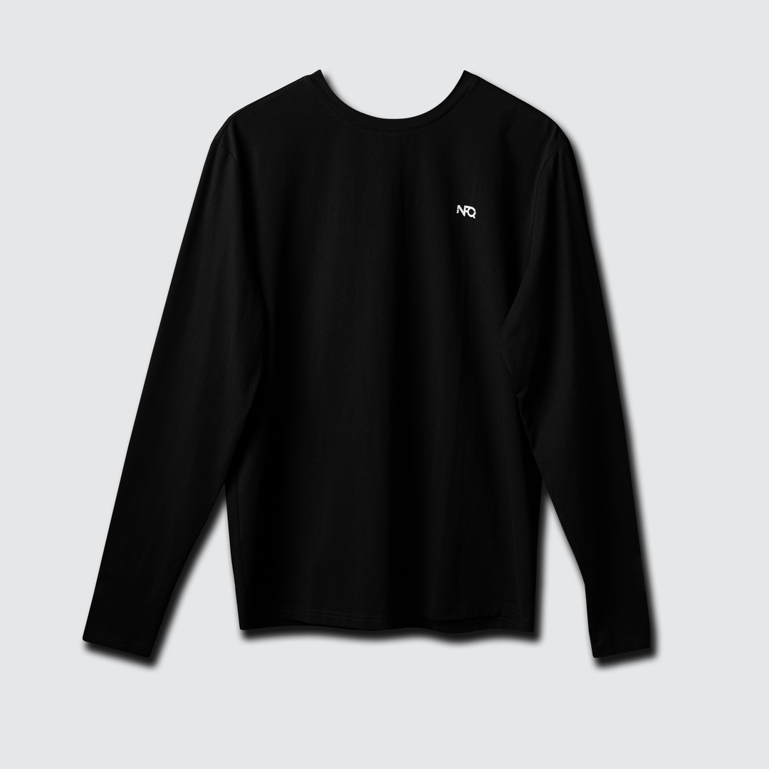 Performance Tee LS - Make the Days Count Black/White