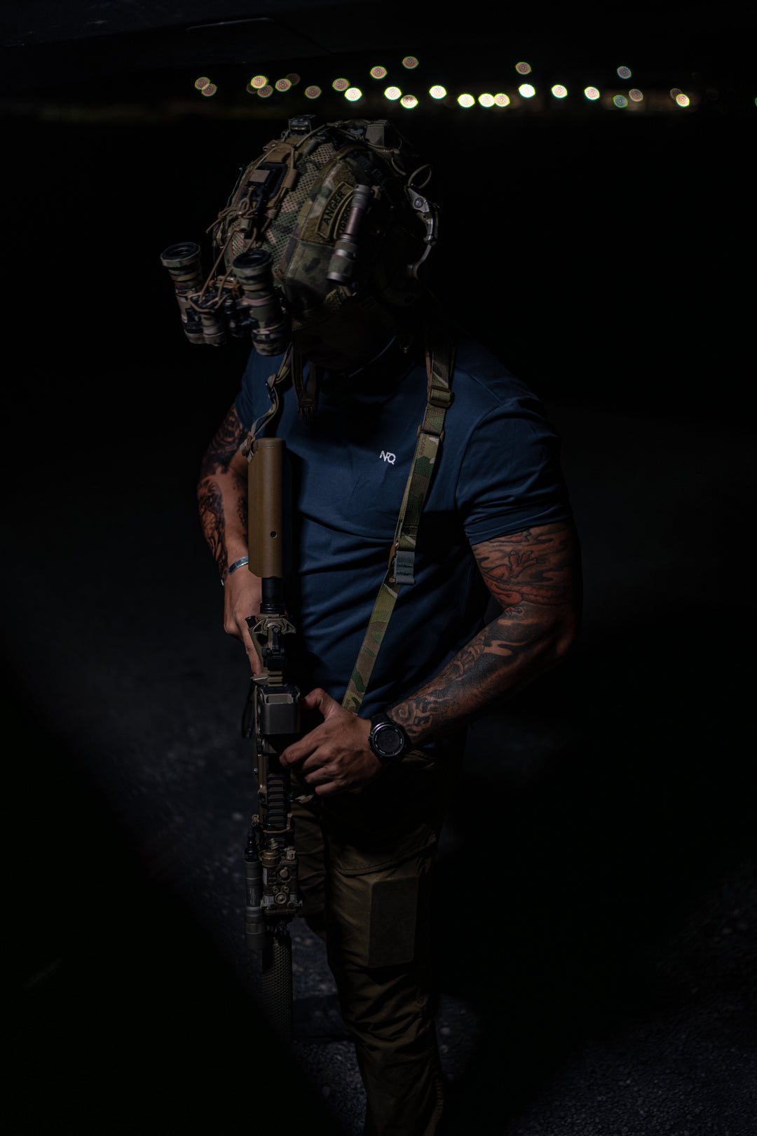 Performance Tee - NFQ Flag Navy